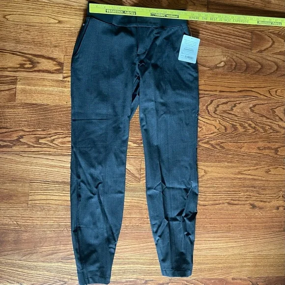 NWT Athleta Work It City Black Zippered Pants - Picture 5 of 9
